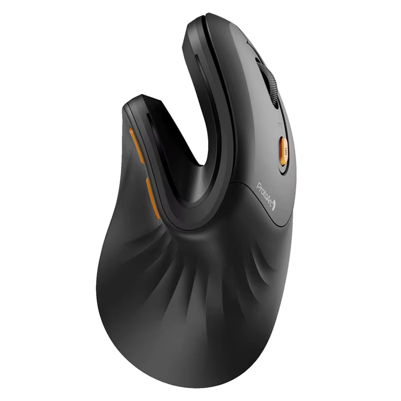 Protoarc Ergonomic Vertical Mouse EM11 NL Rechargeable Wireless Mouse BT Ergo Mice with 3 Multi-Device 2.4Ghz Optical Mice
