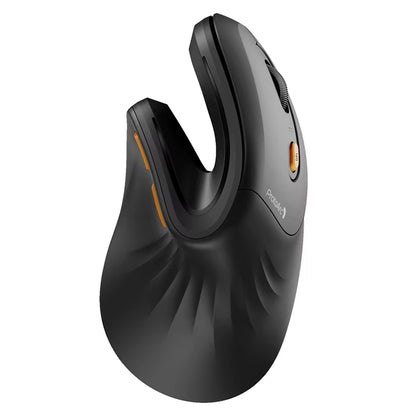 Protoarc Ergonomic Vertical Mouse EM11 NL Rechargeable Wireless Mouse BT Ergo Mice with 3 Multi-Device 2.4Ghz Optical Mice